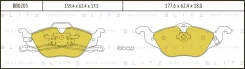 ������� ��������� �������� | ����� | OPEL Astra 98- Blitz ���. BB0203 Blitz BB0203 ����