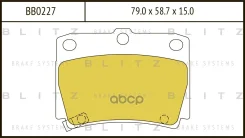 ������� ��������� �������� | ��� | Mitsubishi Pajero Sport 98- Blitz ���. BB0227 Blitz BB0227 ����