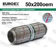 ����� ��������� 50x200 OEM Series AISI321 Euroex ���. 50X200OEM 50X200OEM ����