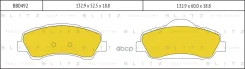 ������� ��������� �������� | ����� | Citroen C4/C-Elysse 12-, Peugeot 301/308 12- Blitz ���. BB0492 BB0492 ����