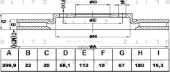 ���� ��������� ������������� | ��� | Mercedes C219/W211/S211 05- Blitz ���. BS0172 BS0172 ����