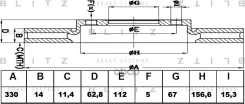 ���� ��������� | ��� | Mercedes W164/W251 06- Blitz ���. BS0402 BS0402 ����