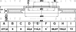 ���� ��������� | ��� | Nissan Cefiro/Maxima 97- Blitz ���. BS0423 BS0423 ����