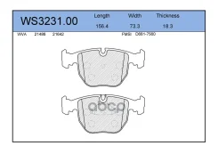 ������� ��������� �������� | ����� | BMW X5 (E53) 3.0 i 05.2000 - 12.2006 BMW 5 (E39) 525 i 09.2000 - 06.2003 Jeenice ���. WS323100 WS323100 ����