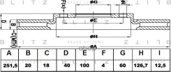 ���� ��������� ������������� | ����� | Suzuki Swift 05- Blitz ���. BS0438 BS0438 ����