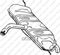 ��������� ��������� ����� �������� Volkswagen GOLF PLUS, Volkswagen GOLF V Bosal ���. 233807 233807 ����