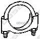��������� U-�������� ��������� ��������� ������� Clamp M10 70MM Bosal ���. 250070 250070 ����
