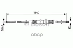 ���� ����������� �������; VW GOLF III (1H1) 1.8 11.1991 - 08.1997 VW Vento (1H2) 1.8 11.1991 - 09.1998 Bosch ���. 1987477168 1987477168 ����