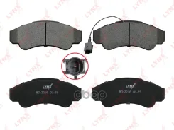 ������� ��������� �������� | ����� | Citroen Jumper, FIAT Ducato, Peugeot Boxer 2.0D-2.8D 02-07, Front LYNXauto ���. BD2216 BD2216 ����