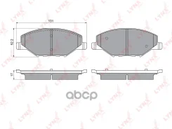 ������� ��������� �������� | ����� | VW POLO Sedan 1.6 10, Front LYNXauto ���. BD8035 BD8035 ����
