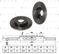 ���� ��������� | ����� | OPEL Corsa/Ascona/Astra/Kadett/Vect�ra 79- Blitz ���. BS0103 Blitz BS0103 ����