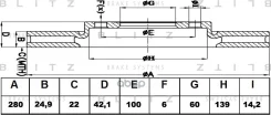 ���� ��������� ������������� | ����� | OPEL Astra/Meriva 04- Blitz ���. BS0178 Blitz BS0178 ����