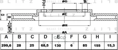 ���� ��������� ������������� | ����� | Mercedes Sprinter 06-VW Crafter 06- Blitz ���. BS0232 BS0232 ����