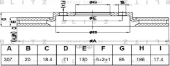 ���� ��������� ������������� | ��� | Ssangyong Kyron 05- Blitz ���. BS0471 BS0471 ����