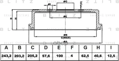 ������� ��������� | ��� | Hyundai Accent/i10/i20 05- Blitz ���. BT0140 BT0140 ����