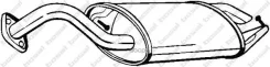 �������� ��������� Toyota Corolla 1.4i/1.6i VVT-i 01-04 Bosal ���. 228491 228491 ����