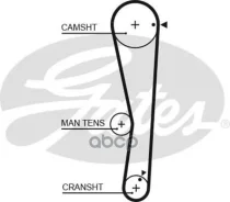 ������ ��� Mitsubishi COLT/Lancer/Carisma Gates ���. 5687XS Gates 5687XS ����