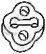 ��������� ���������� ��������� ��������� ������� Subaru Bosal ���. 255507 255507 ����