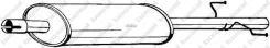 ��������� ������� ����� VW LT 28-35, 28-46 II 2.5SDI-TDI 96- Bosal ���. 279347 279347 ����