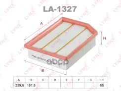 ������ ��������� �hangan Cs35 Plus 1.4T 19 LYNXauto ���. LA1327 LA1327 ����