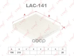������ ������ Toyota Camry ACV40 06-, Lexus GS300,430 05-, Crown GRS18# 04-, Subaru Legasy, Outback 09- LYNXauto ���. LAC141 LAC141 ����