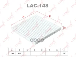������ ������ Toyota Corolla Verso (E12J) 2.0 D4D 01/02 - LYNXauto ���. LAC148 LAC148 ����