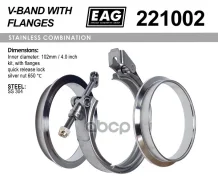 ����� V-Band 221002, 102��/4.0 �-� (� �������� SS304) EAG EAG ���. 221002 221002 ����