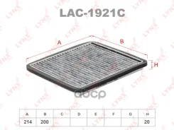 ������ ������ �������� Chevrolet Spark III 1.1 / 1.2 10- LYNXauto ���. LAC1921C LAC1921C ����