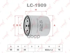 ������ �������� Hyundai i20 09-, KIA Picanto II (TA) 11-/Rio III (UB) 11- LYNXauto ���. LC1909 LC1909 ����