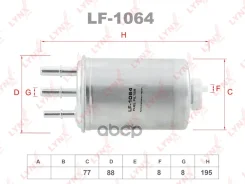 ������ ��������� Hyundai Terracan (HP) 2.5 TD, Ssangyong Rexton 2.7 Xdi LYNXauto ���. LF1064 LF1064 ����