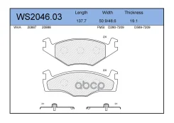 ������� ��������� �������� | ����� | VW Golf III/Vento 91-99, SEAT Cordoba 93-99/Ibiza 93-99 Jeenice ���. WS204603 Jeenice WS204603 ����