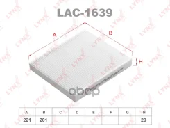 ������ �������� ��������; Hongqi H9 20 / E-Hs9 20 LYNXauto ���. LAC1639 LAC1639 ����