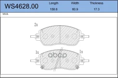 ������� ��������� �������� | ����� | Great WALL POER 2.0 Pickup 09.21- Jeenice ���. WS462800 Jeenice WS462800 ����