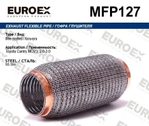 ����� ��������� Toyota Camry MCV3, 2.0-3.0 (��������) Toyota Camry MCV3, 2.0-3.0 Euroex ���. MFP127 MFP127 ����