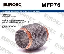 ����� ��������� Audi A3, Scoda Octavia, VW Golf iV 1.8TI (��������) Audi A3, Scoda Octavia, VW Golf iV 1.8TI Euroex ���. MFP76 MFP76 ����