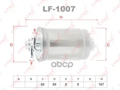 ������ ��������� FORD Galaxy 1995-2006/SEAT Alhambra 1996-2010/VW Sharan 1995-2010/ LYNXauto ���. LF1007 LYNXauto LF1007 ����