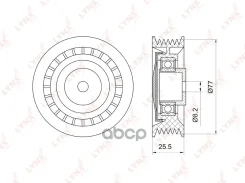 ����� �������� ��������� ������������ VW Transporter IV 2.0-2.5D 90-03 LYNXauto ���. PB5036 PB5036 ����