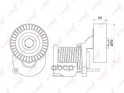 ���������� ������������� ����� VAG 1.4TDI/1.6TDI/2.0TDI 04- LYNXauto ���. PT3148 PT3148 ����