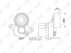 ���������� ����� ��������� ������������ MBZ C-Class (W204) C180CDI-C250CDI 07- / E-Class (W212) E200CDI-E250CDI 09- / ALT / EX. Start-STOP LYNXauto ��...