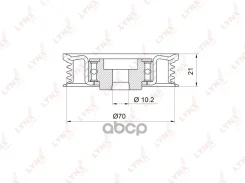 ����� �������� ��������� ������������ Mitsubishi Galant Vi 2.5 96-04 / L200 3.0 96-06 / Pajero II 3.0-3.5 90-00 / Pajero Sport(K90) 3.0 98 LYNXauto ��...