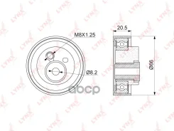 ����� �������� ����� ��� AUDI 80 2.3E 91-94 / 100 / A6 2.3 90-95 / ENG. AAR / ����� �������� LYNXauto ���. PB1323 PB1323 ����