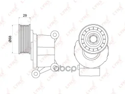 ���������� ����� ��������� ������������ FORD Focus II 1.8-2.0 04 / C-Max 1.8-2.0 03, Mazda 3(BK/L) 2.0 03 / 5 1.8-2.0 05, Volvo C30 1.8-2.0 06-12 / S4...