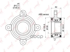 ������� ������ | ����� ����/��� | Toyota Land Cruiser 200 (_J20_) / Lexus LX570 07- LYNXauto ���. WB1026 WB1026 ����