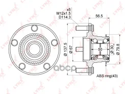 ������� ������ | ��� ����/��� | Mitsubishi Airtrek / Outlander (CU_) 01-06 / Lancer (CS_A) 03-08 / Dion (CR_W) 00-04 (5 ������) LYNXauto ���. WH1077 W...