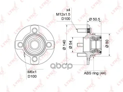������� ������ | ��� ����/��� | Hyundai Accent (LC) 00-06 ABS LYNXauto ���. WH1132 WH1132 ����