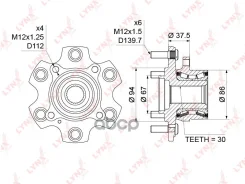 ������� ������ | ����� ����/��� | Mitsubishi Pajero (V6_, V7_, V8_, V9_) 00- LYNXauto ���. WH1177 WH1177 ����