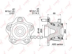 ������� ������ | ��� ����/��� | Nissan Teana (J32) 08-13 / Murano (Z50, Z51) 03-11 / Elgarnd (E52) 10- / Presage (U31) 03-09 LYNXauto ���. WH1009 WH10...