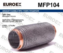 ����� ��������� Mercedes Sprinter 1995-2006 (��������) Mercedes Sprinter 1995-2006 Euroex ���. MFP104 MFP104 ����