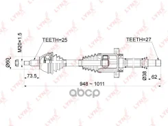 ������ � ����� | ����� ���� | Mercedes BENZ A-Class (W169) A160-A200 04-11 / AT / = FR RH LYNXauto ���. CD1079 LYNXauto CD1079 ����