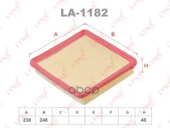 ������ ��������� Geely Coolray 1.5T 20 LYNXauto ���. LA1182 LYNXauto LA1182 ����